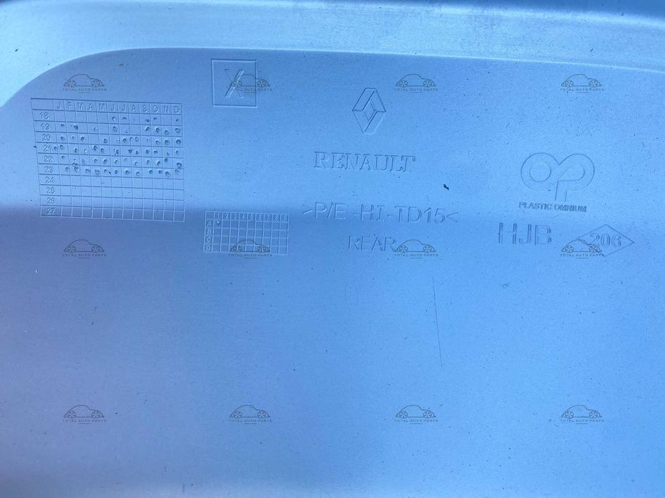 Spoiler bara spate gri Renault Captur 2 2019+ nou original