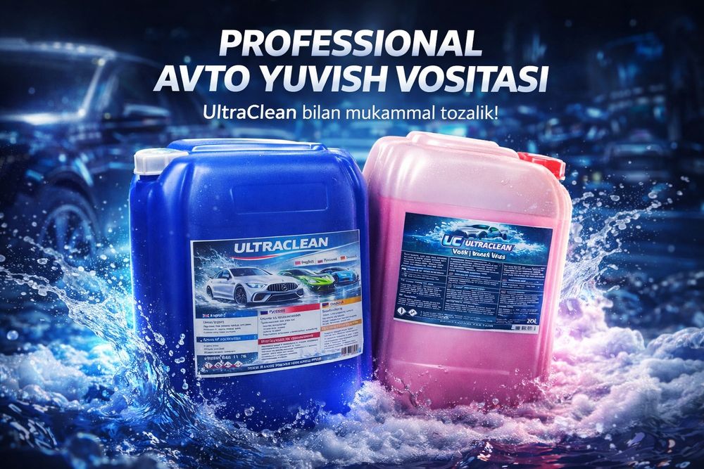 MoySam va avtomoyklalar uchun kimyoviy yuvish vositalari