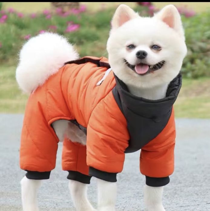 Одежда для собаки , куртка для собаки , комбинезон ,