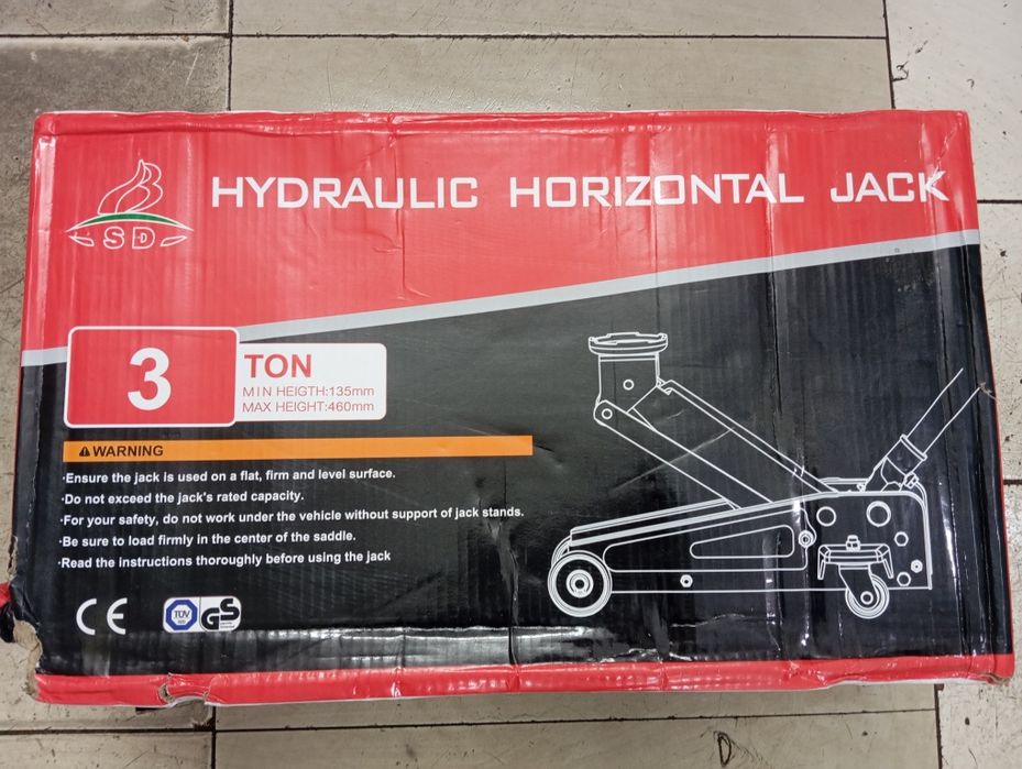 Домкрат подкатной 3т