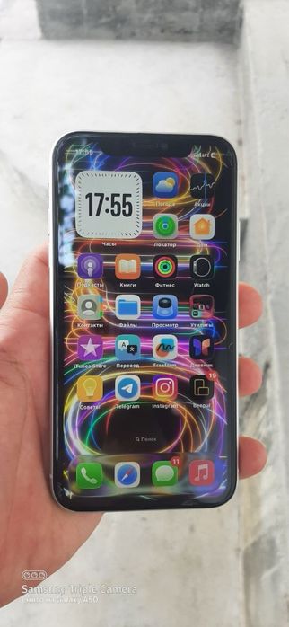 Iphone 11 ozi 64 Gb. VC/A zo'r holatda. Sim registratsiya qilingan.