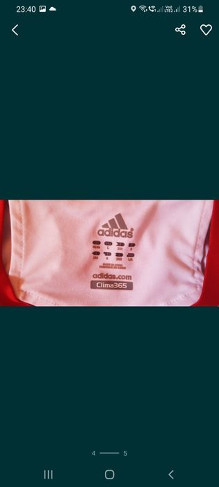 Tricou FC Zurich Adidas original mărimea L