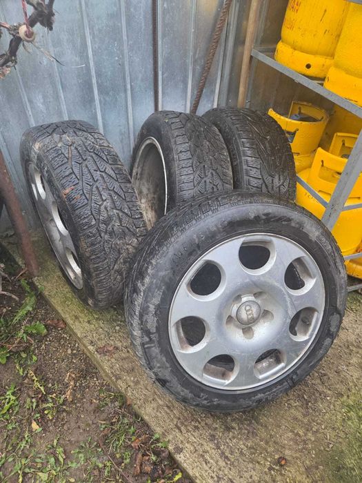 Set 5 jante pentru Audi cu cauciucuri Tigar de iarna 205/55/16