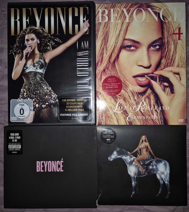 Beyoncé - оригинални CD, DVD, Blu-ray дискове