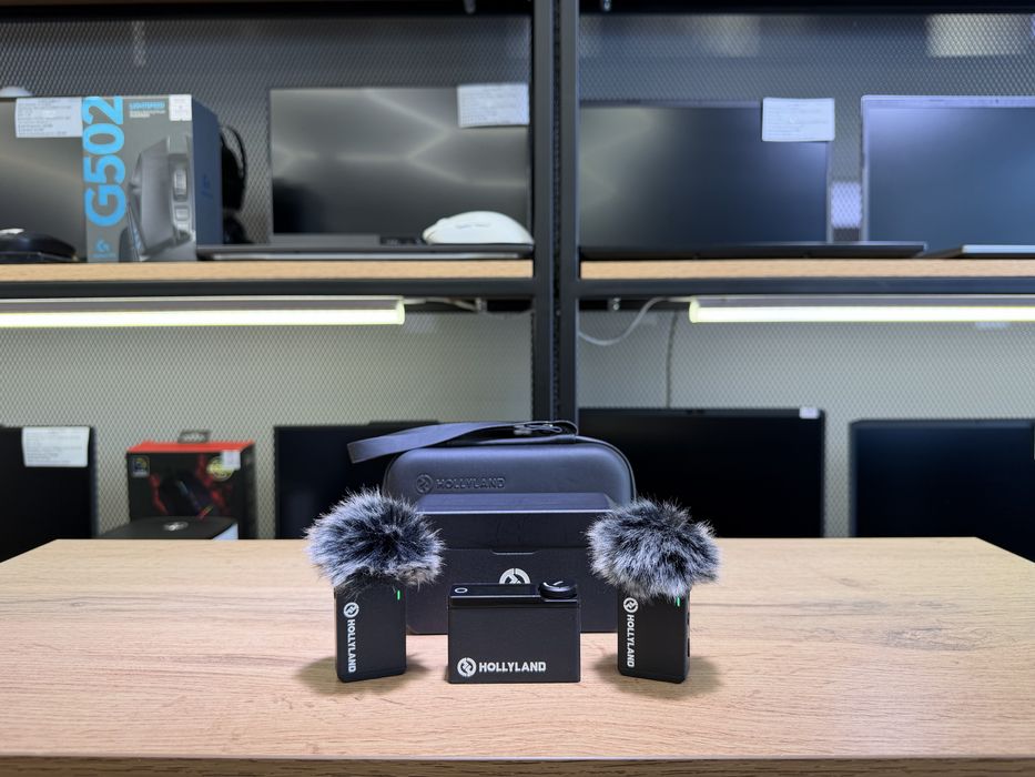 Беспроводной микрофон Hollyland Lark Max, черный, 1562/А10