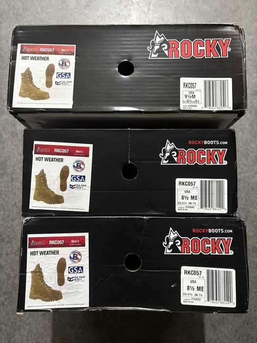 Bocanci militari Rocky Hot Weather RKC057 marimi 41,5 si 42,5 EU