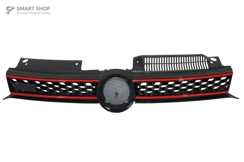 Grila Centrala si Faruri LED Semnalizare Secventiala LHD VW Golf 6 VI