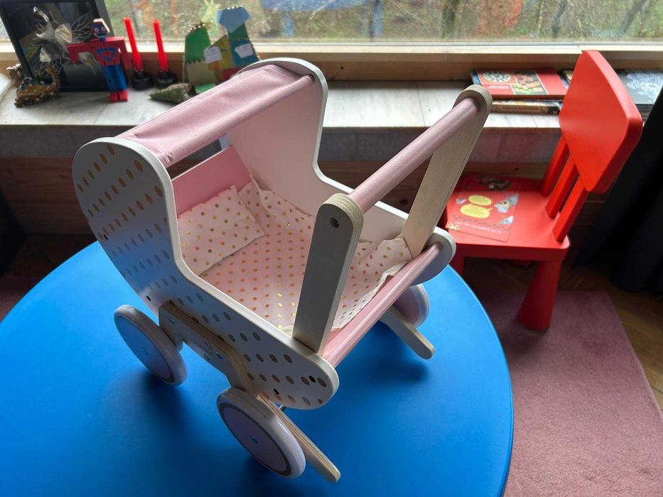 Дървена количка за кукли Janod