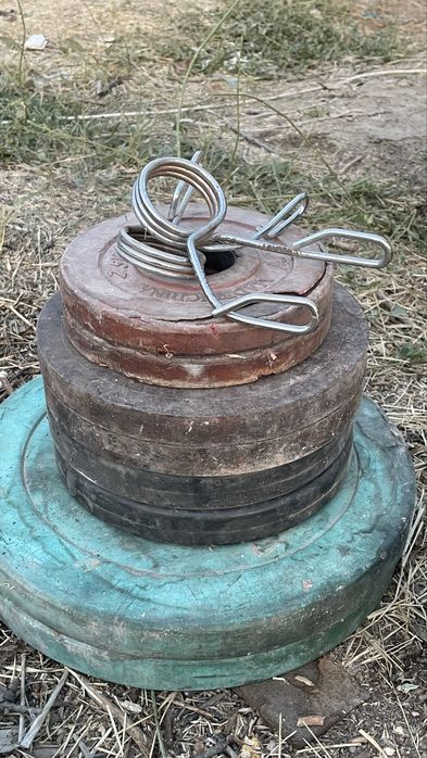 Продам комплект штангы гир
