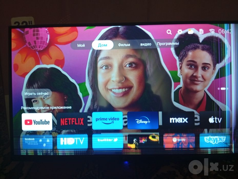 Телевизор Artel 32" Smart TV (Android) на запчасти. Платы рабочие!