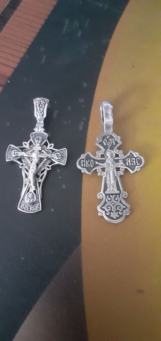 Продам кулон серебряный и серьги