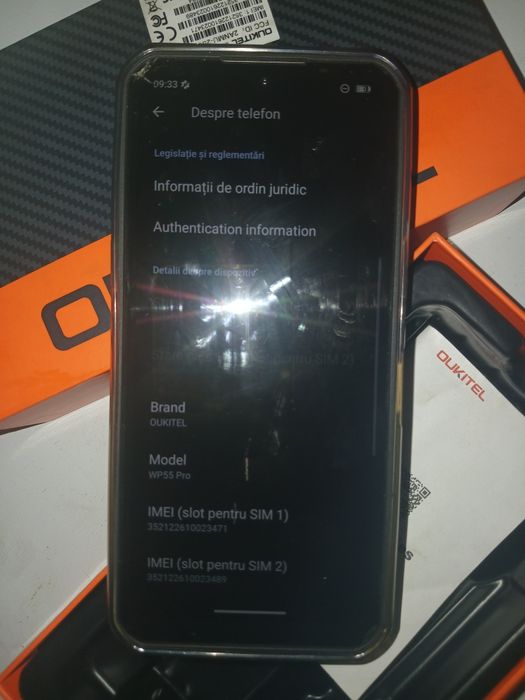 Telefon rezistent la șocuri, oukitel wp 55 pro 5g cu baterie 100% 512 GB 48 RAM 31 cicluri baterie