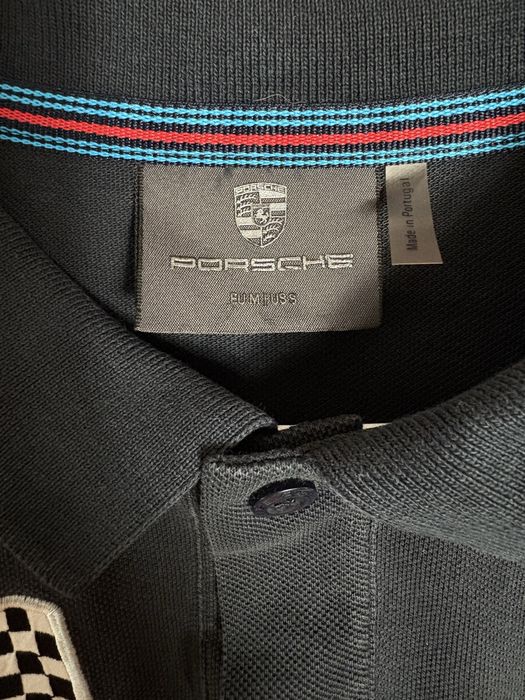 Тениска с яка Porsche