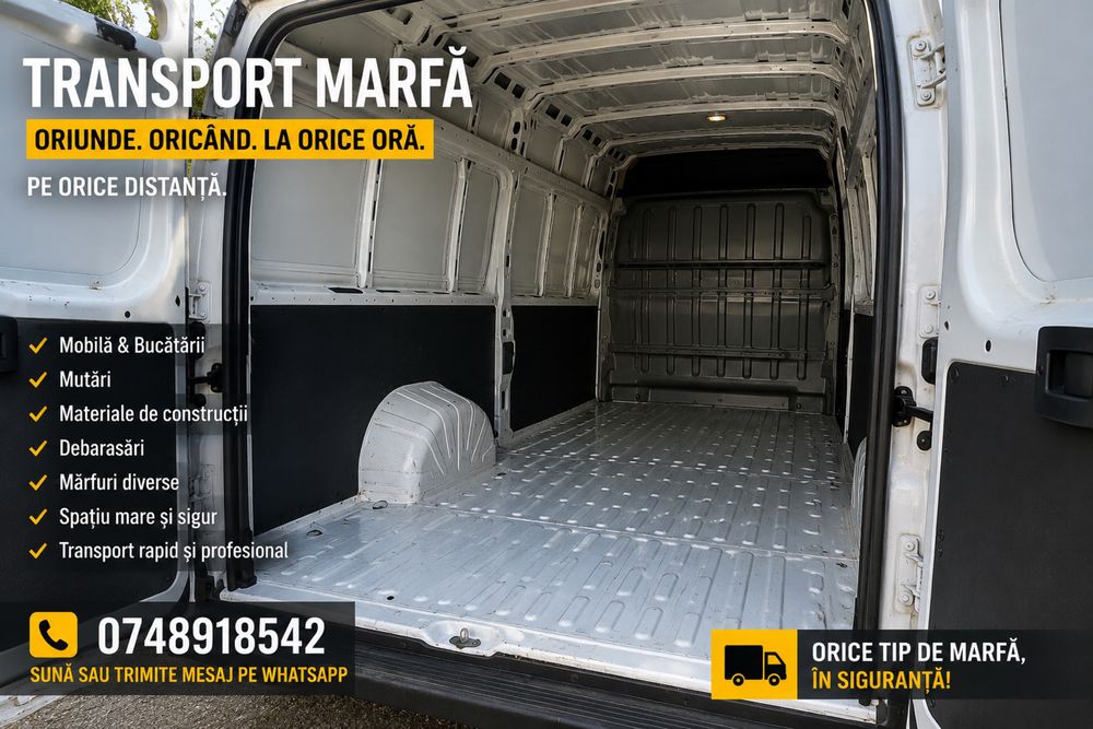Transport Marfa Mobila Mutari Moloz Debarasari Materiale Constructii Bucatarii Electrocasnice