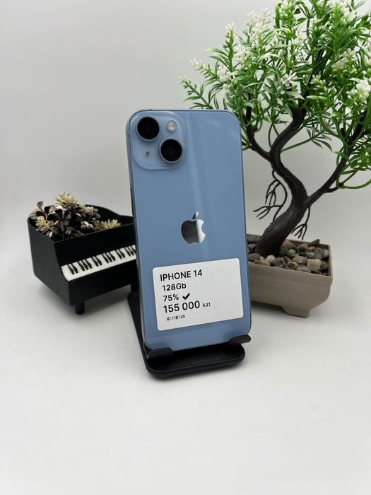 Iphone 14 128gb 75% с гарантией