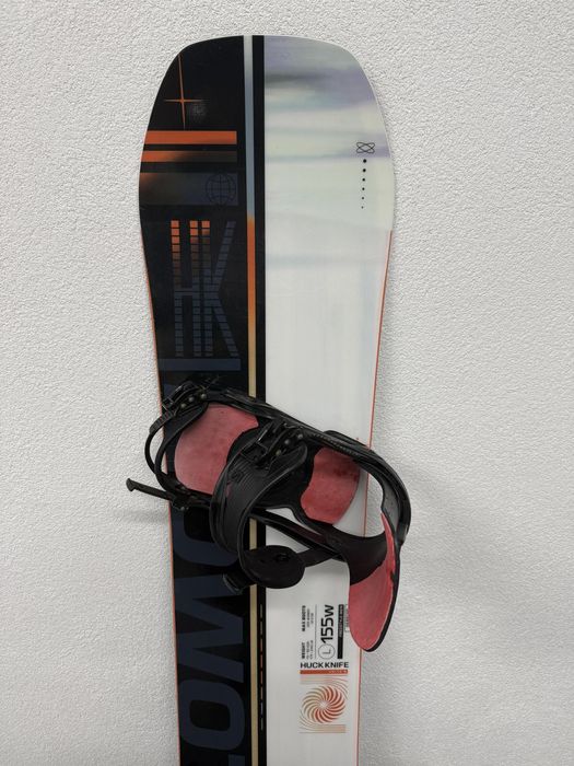 placa snowboard salomon huck knife wide L155cm 2025