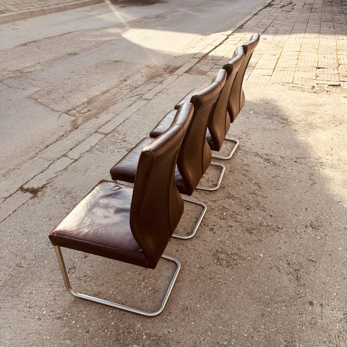 Дизайнерски трапезни столове-късен Baihaus