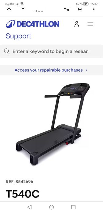 Banda de alergat domynos