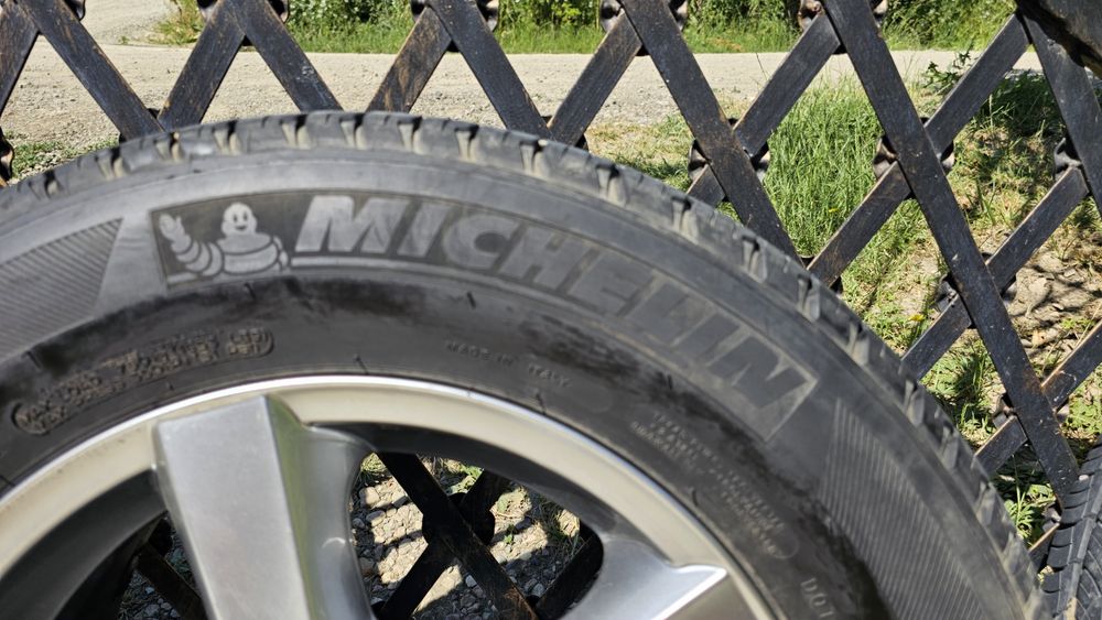Jante 5x112 cu anvelope Michelin 215/65 R16 M+S – VAG (Audi, VW, Skoda