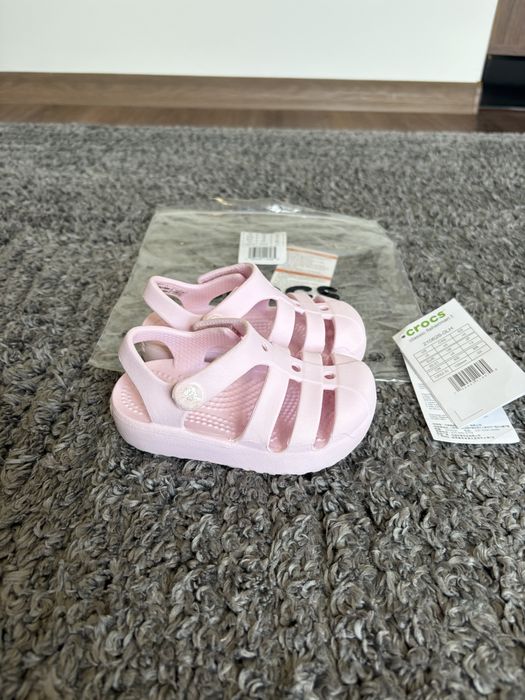 Crocs 20/21  c5 бежов розов