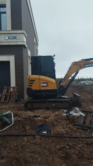 Мини эксковатор аренда