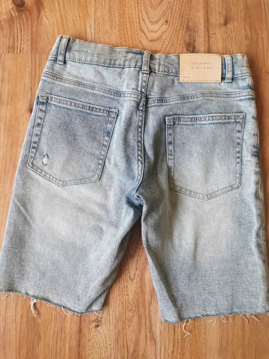 Нови къси дънкови панталони Zara 10 - 11год 152см.