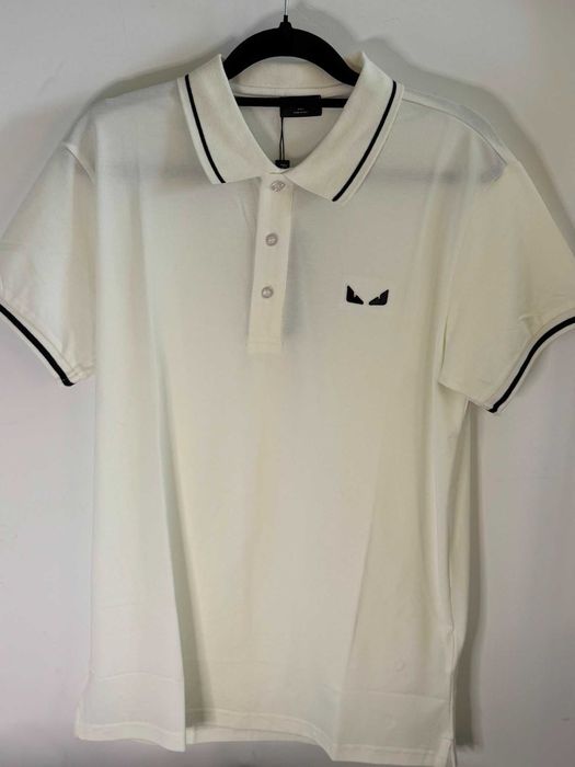 Tricou FENDI alb marimea L