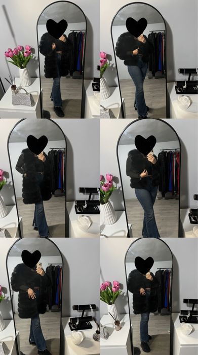 Blană naturală Model 6 in 1