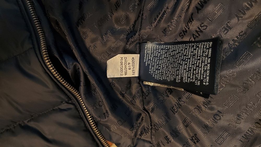 Tommy Jeans Geaca Puf Originala Lunga