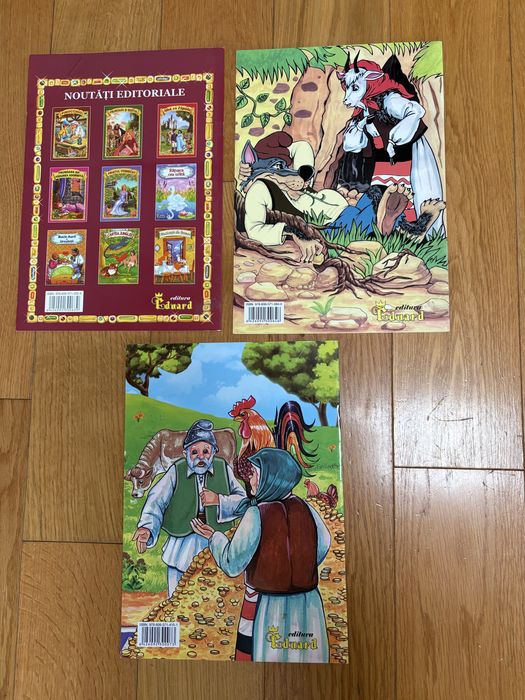 Set 4 carti Ion Creanga si altii