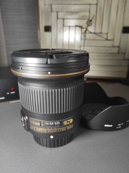 Продавам обектив Nikon AF-S Nikkor 20mm f/1.8G ED