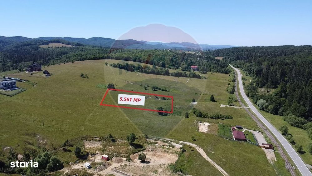 Teren 5,561mp Paltinoasa / Strada principala