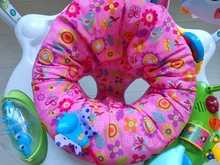 KIKKA BOO бебешко Бънджи на стойка FOREST FUN РОЗОВ