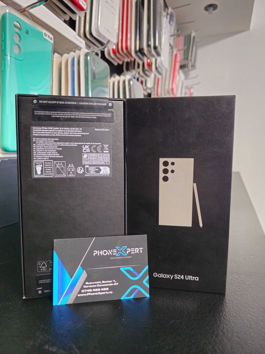 Samsung Galaxy S24 Ultra 512GB Titanium Yellow cu Factura