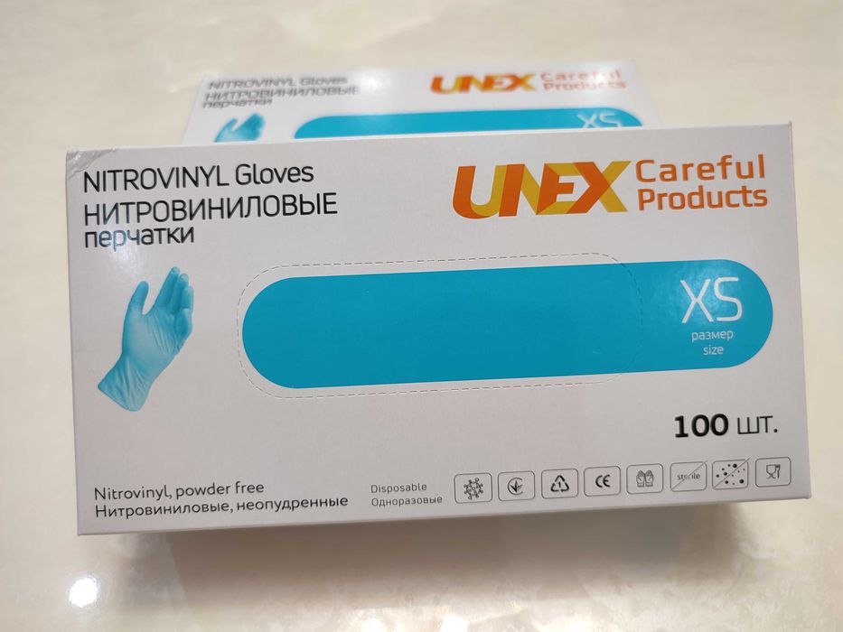 Перчатки" Unex"  нитровинил