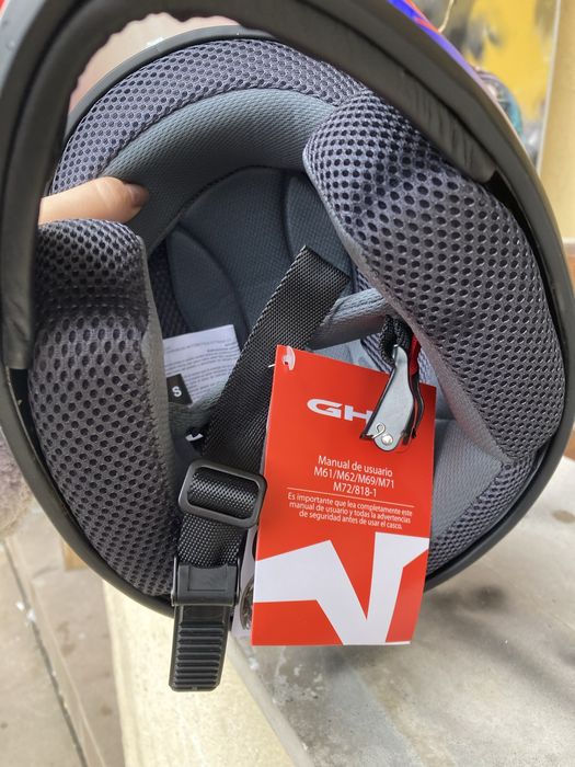 Нова детска каска, Размер С 49-50 см / кросова каска