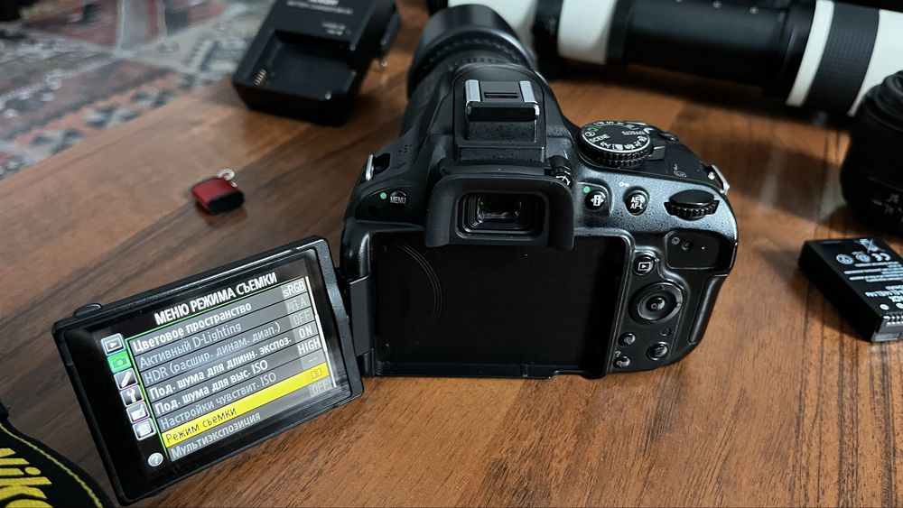 NIKON D5100 + 3 объектива