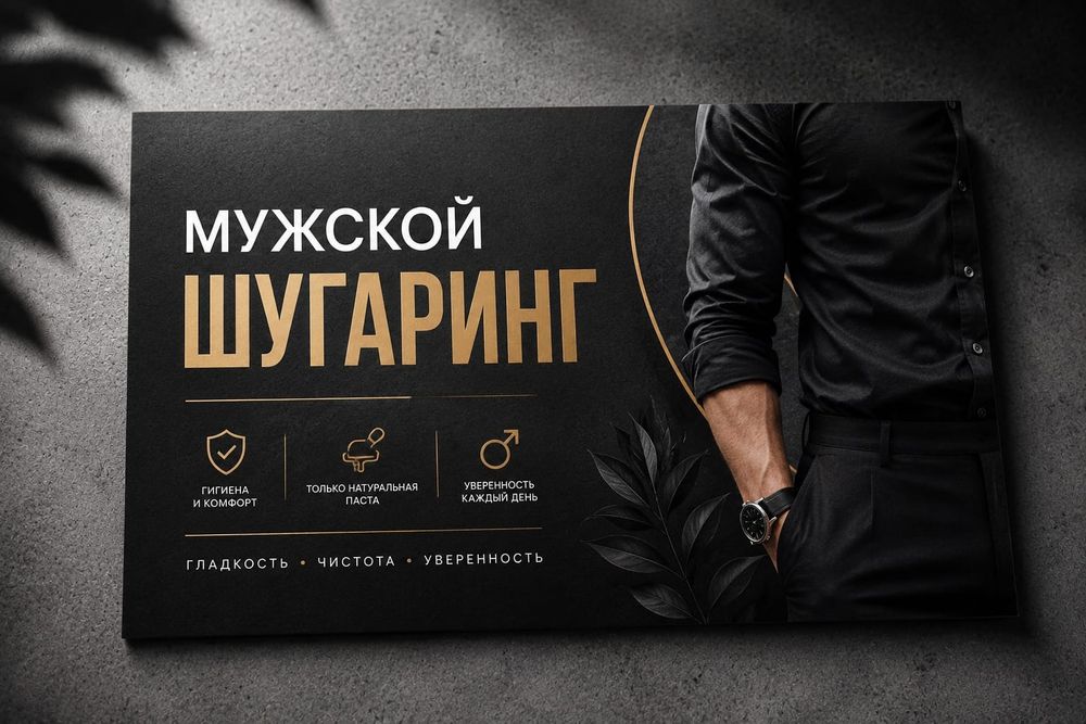 Мужской Шугаринг