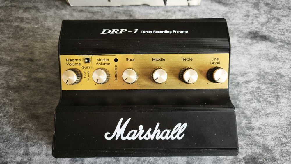 Marshall DRP-1 preamplificator chitară înregistrare directă - Garantie