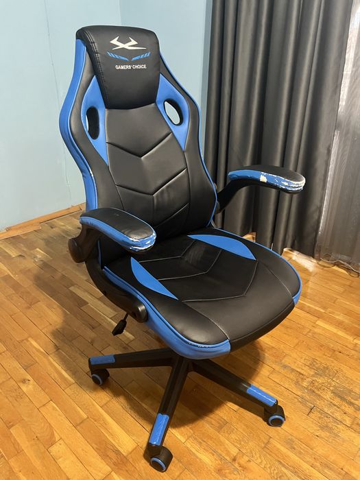 Геймърски стол от изкуствена кожа