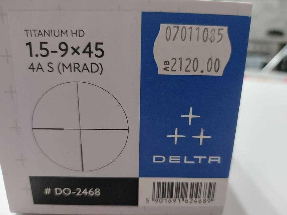 Оптика Delta titanium HD 1.5-9×45