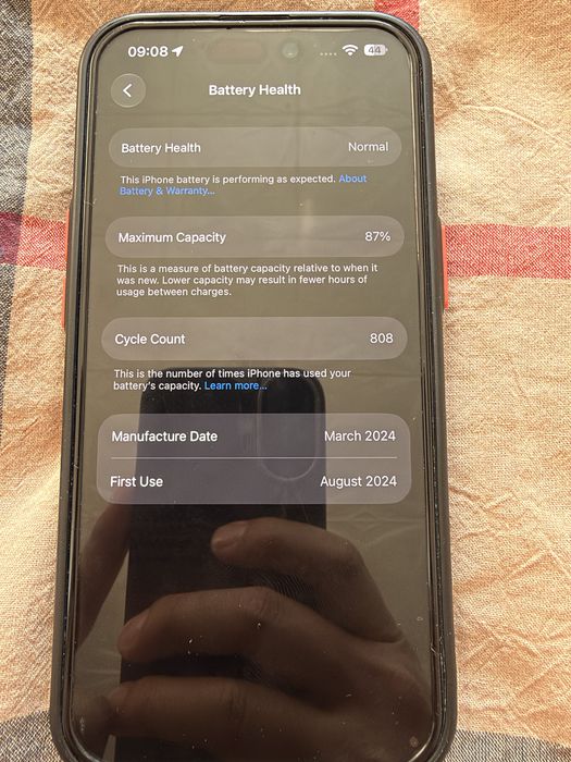 iPhone 15 128GB/АКБ 87%