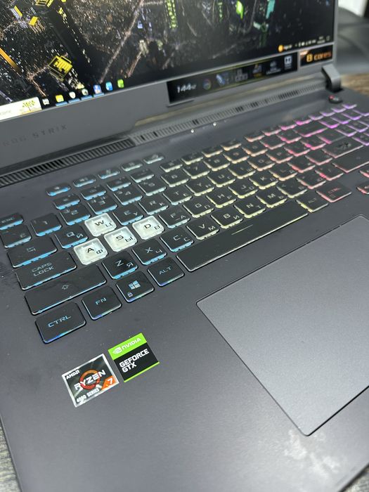 мощный 16-ядерный ноутбук ASUS Rog STRIX G713, для игр и графики