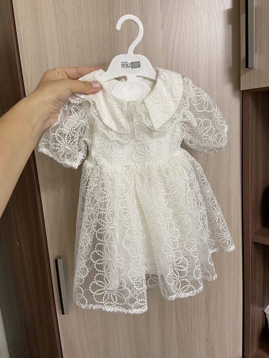 Белое платье для девочки