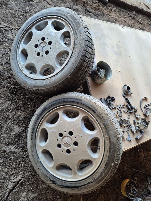 Мерседес шина диска накаченний