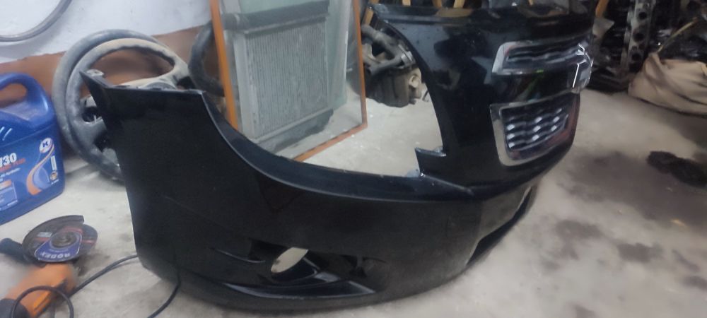 Бампер Кобальт черный цвет