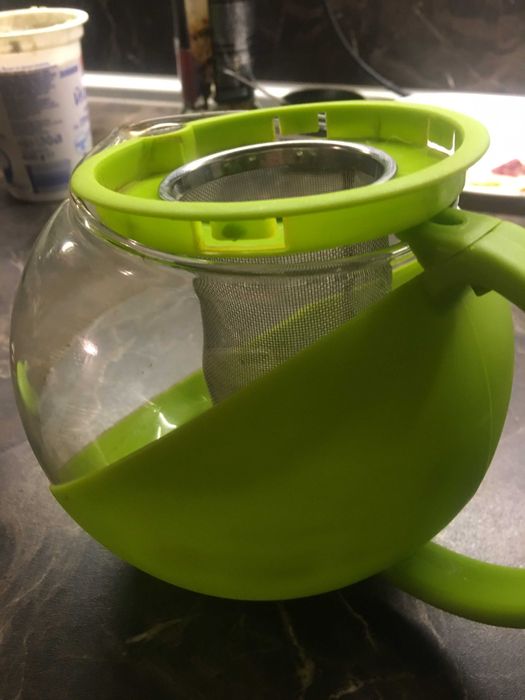 кана за чай с филтър