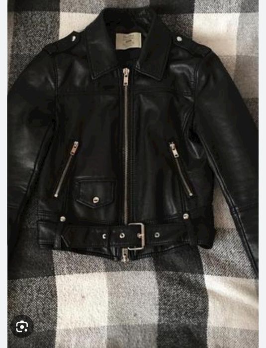Кожаная куртка,женская