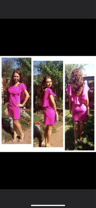 Rochie fuchsia HELENE PISC