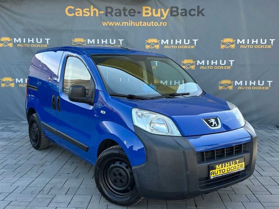 Peugeot Bipper 1.3 Diesel (75 CP) 2012 Euro 5 | Rate fixe | Garantie